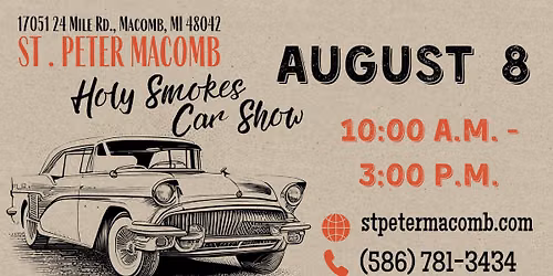 "Holy Smokes" Car Show
