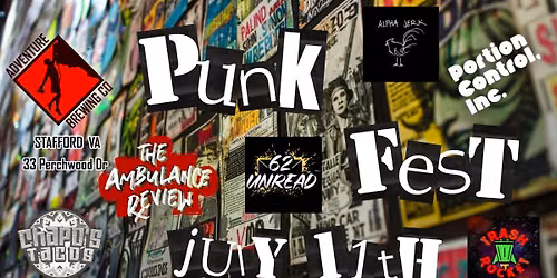 Punk Fest at Adventure Brewing