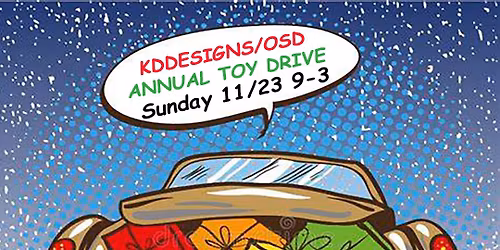 KD Designs and OSD Toy Drive 2025
