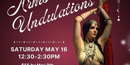 Zoe Jakes - Arms and Undulations workshop