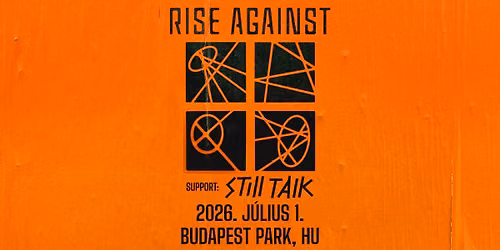 Rise Against | Budapest Park 2026