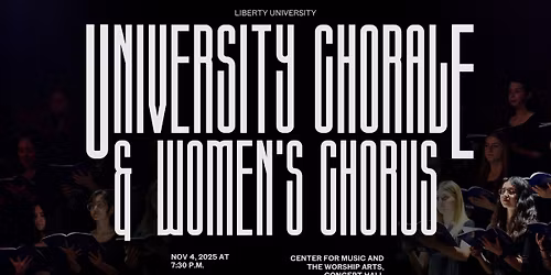 University Choral & Women's Chorus Concert