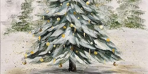 Paint and Sip: Small Town Christmas Gazebo