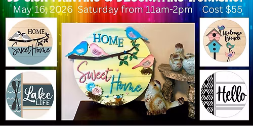 3D Sign Painting & Decorating Workshop