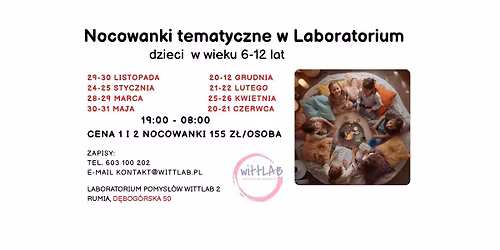 Nocowanki w Laboratorium