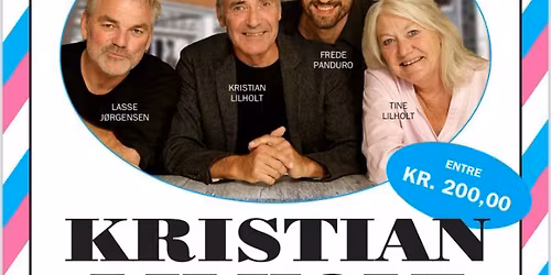 Kristian Lilholt med band i Dannemare Kirke