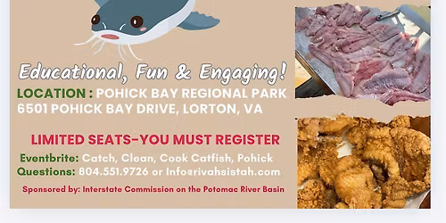Catch, Clean and Cook Fishing Clinic