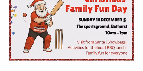 Redbacks Christmas Family Fun Day!