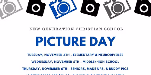 \ud83d\udcf8 Picture Day 2025\/2026 \ud83d\udcf8