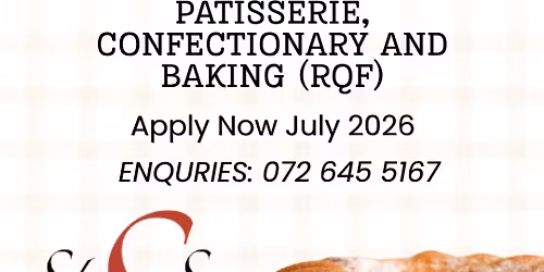Full Time Diploma in Pastry starting July 2026