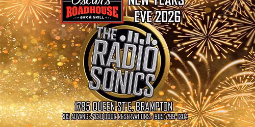 Oscar's Roadhouse New Year's Eve with The RadioSonics