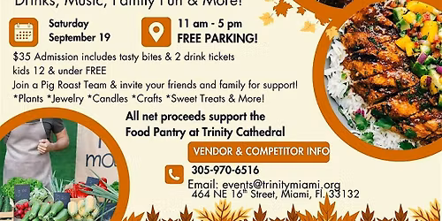 Trinity Cathedral Miami Fall Festival