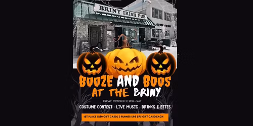 Booze & Boos @ The Briny!