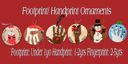 Footprint\/Handprint Ornaments