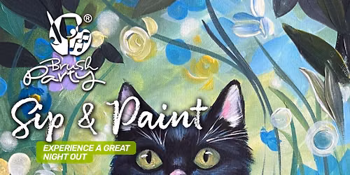 Join Brush Party to paint 'Gustav's Cat' in Leamington Spa