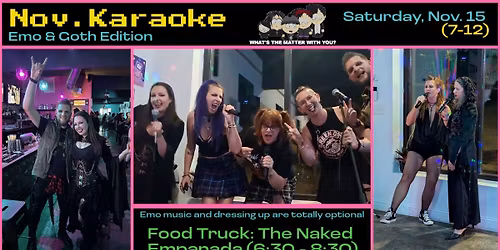 Misery Business: An Emo & Goth Karaoke Party