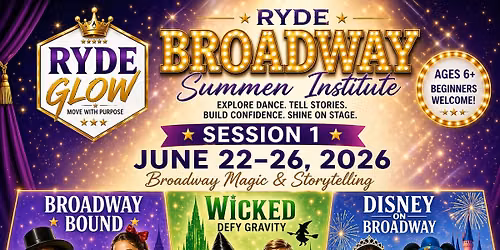 RYDE Broadway Summer Institute \u2013 Session I