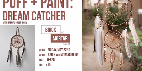 Puff & Paint with Shaw: Dreamcatcher Workshop