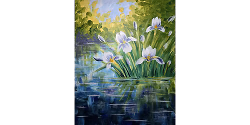Petals on the Pond - Paint and Sip in Houston | Classpop!\u2122