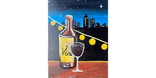 City Balcony Wine Scene - Paint and Sip in St. Petersburg | Classpop!\u2122