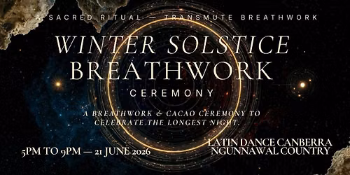 Winter Solstice Breathwork Ceremony: Canberra