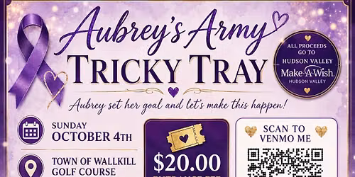 Aubrey\u2019s Army Tricky Tray 