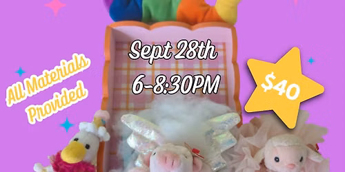 Beanie Babies! - Faux Taxidermy Class! - Krowned By Kenniy