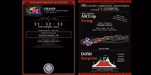 Interlude ARTrip Swing avec Pierre Meige au  clavier   suivi d'un d\u00e9flil\u00e9