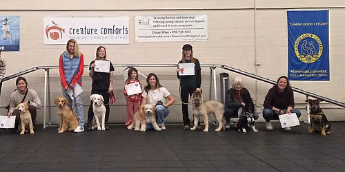 Puppy Classes at Creature Comforts