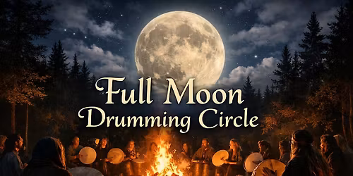 Full Moon Drumming Circle in the Cellar \u2013 Rhythm & Release