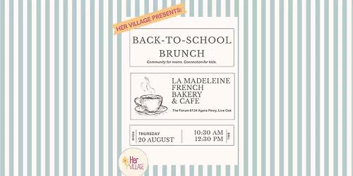 Back-to-School Brunch