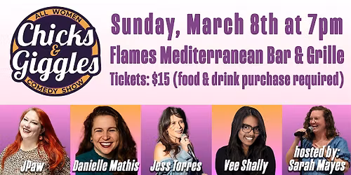 Chicks & Giggles - 3\/8\/26