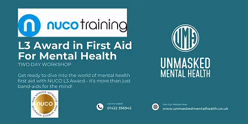 NUCO L3 Award in Supervising First Aid For Mental Health - In Person