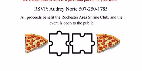 Pizza, Puzzles and Guzzles
