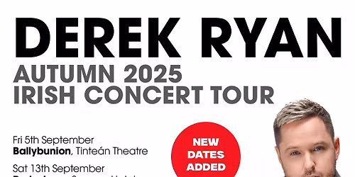 Derek Ryan - Lisburn, Lagan Valley Island (with special guests)