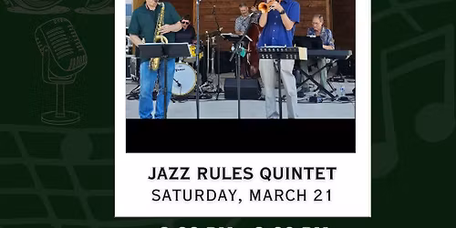 Live Music in Heritage Greens: Jazz Rules Quintet