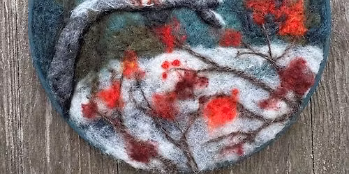 Winterberry Needle Felting Class