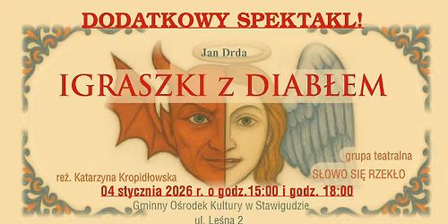 Spektakl "Igraszki z diab\u0142em"