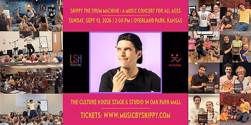 Skippy The Drum Machine: a music concert for all ages