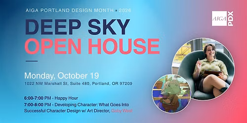 Inside Deep Sky: Studio Open House & Character Design Talk w\/ Gaby West