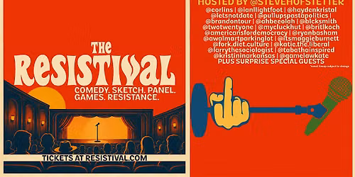 The Resistival - Cats on a Couch: a Live Interview with \u201cJD Vance\u201d (Satire)