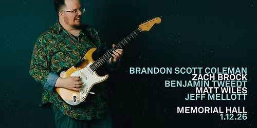 Brandon Scott Coleman\u2019s Chaos Magick presented by Jazz at the MEMO