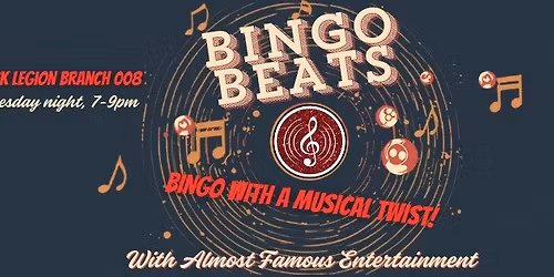 Bingo Beats Tuesdays at the White Rock Legion