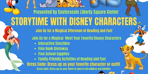 Story Time with Disney Characters