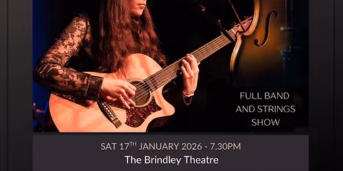 Jenny Colquitt- Live with Full Band and Strings- The Brindley Theatre