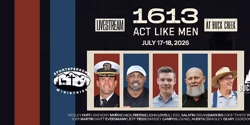 Men\u2019s Livestream Event at Buck Creek