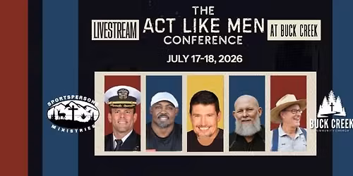 Men\u2019s Livestream Event at Buck Creek