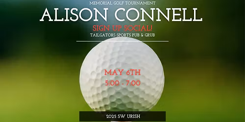 AC Memorial Tournament - Sign Up Social