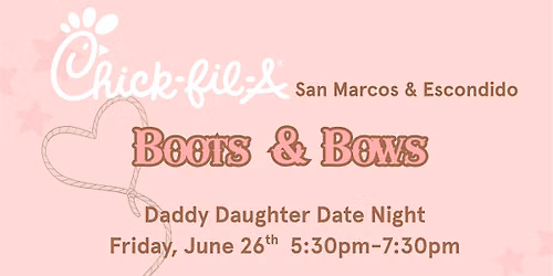 Chick-fil-A Daddy Daughter Date Night