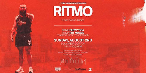 RITMO: A Rooftop Wellness Experience (Yoga, HIIT & Reggaeton Music)